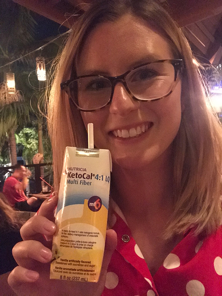 Hailey with KetoCal